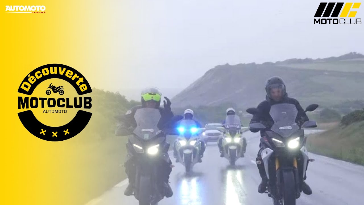AVEC LES MOTARDS DE LA POLICE NATIONALE - Motoclub