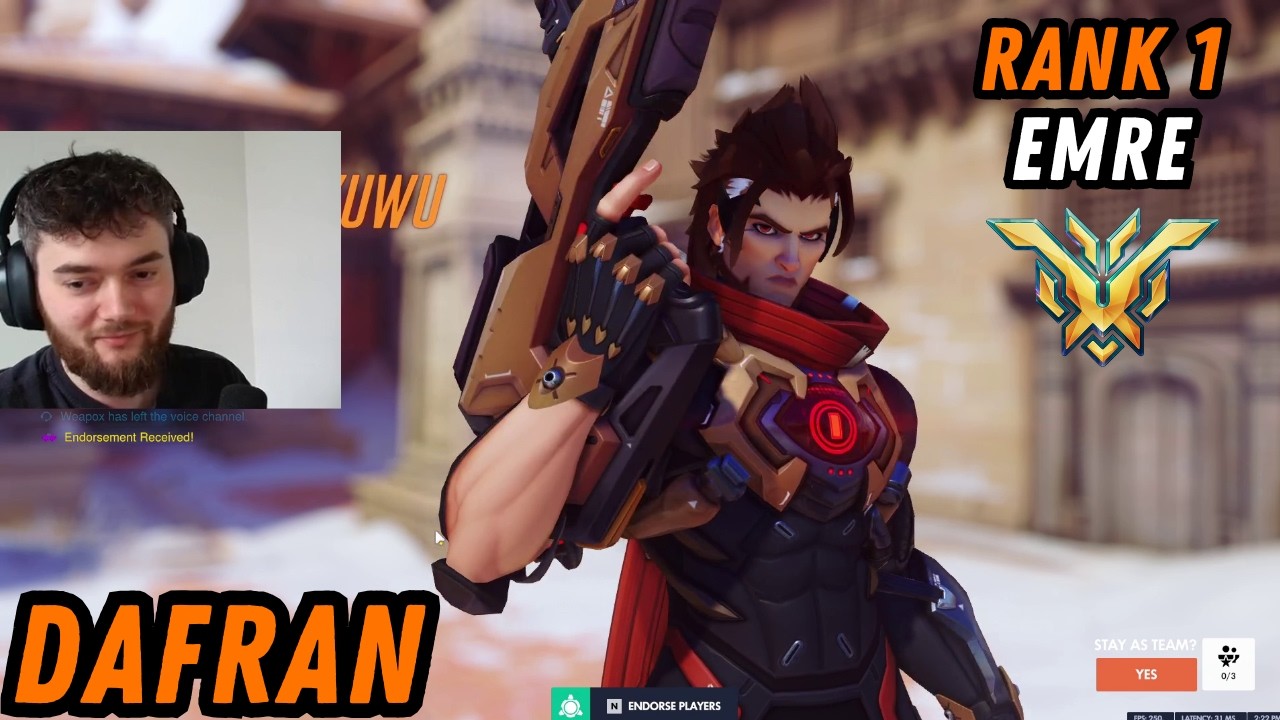 21,350 DMG! DAFRAN INSANE EMRE GAMEPLAY OVERWATCH S1