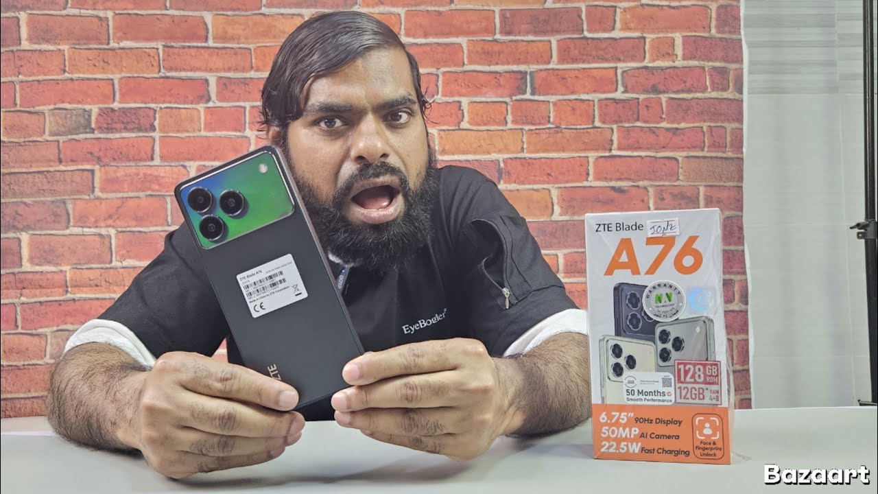 ZTE Blade A76 Unboxing and Review 