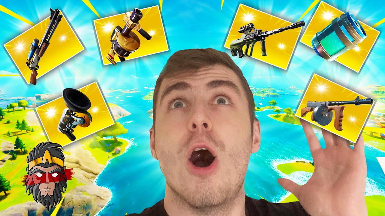 *CHALLENGE* VŠECHNY NOVÉ MYTICKÉ ZBRANĚ NA JEDNOM MÍSTĚ!!
