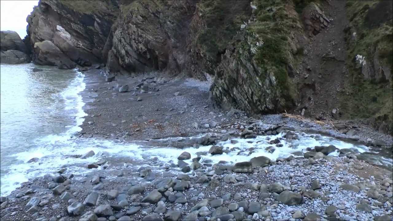 (HD) Heddon Valley , North Devon Coast. 15/02/2013
