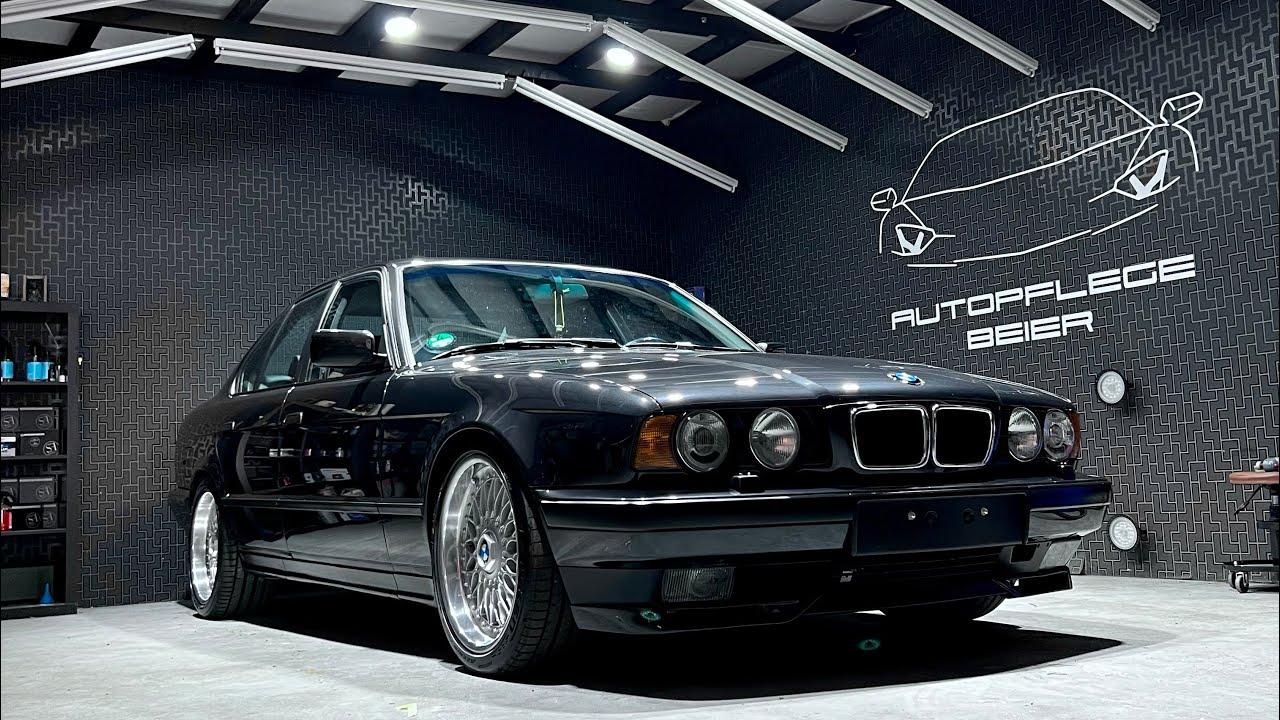 BMW E34 Intense Detail Job / Deep cleaning / IN&OUT Detailing / Art de Shine Graphene Coating