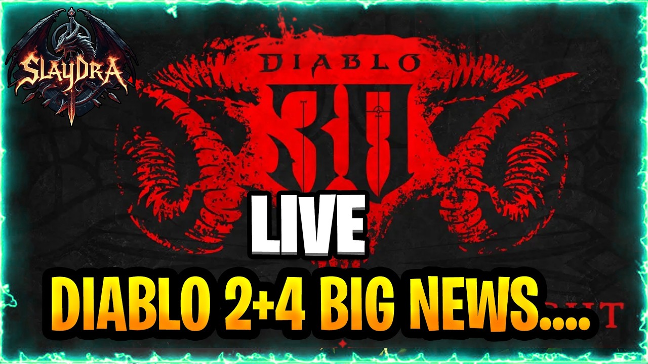 🪄☠️🔥*THE BIG DIABLO GAME REVEALS :) D4 + D2 NEW CONENT (Sick 🤒using Text to respond)