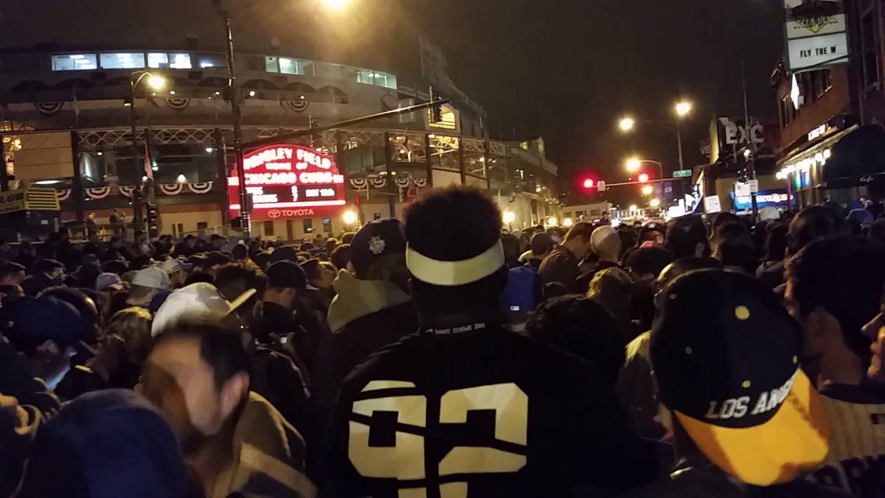 Cubs Win the World Series in Wrigleyville (7:40)