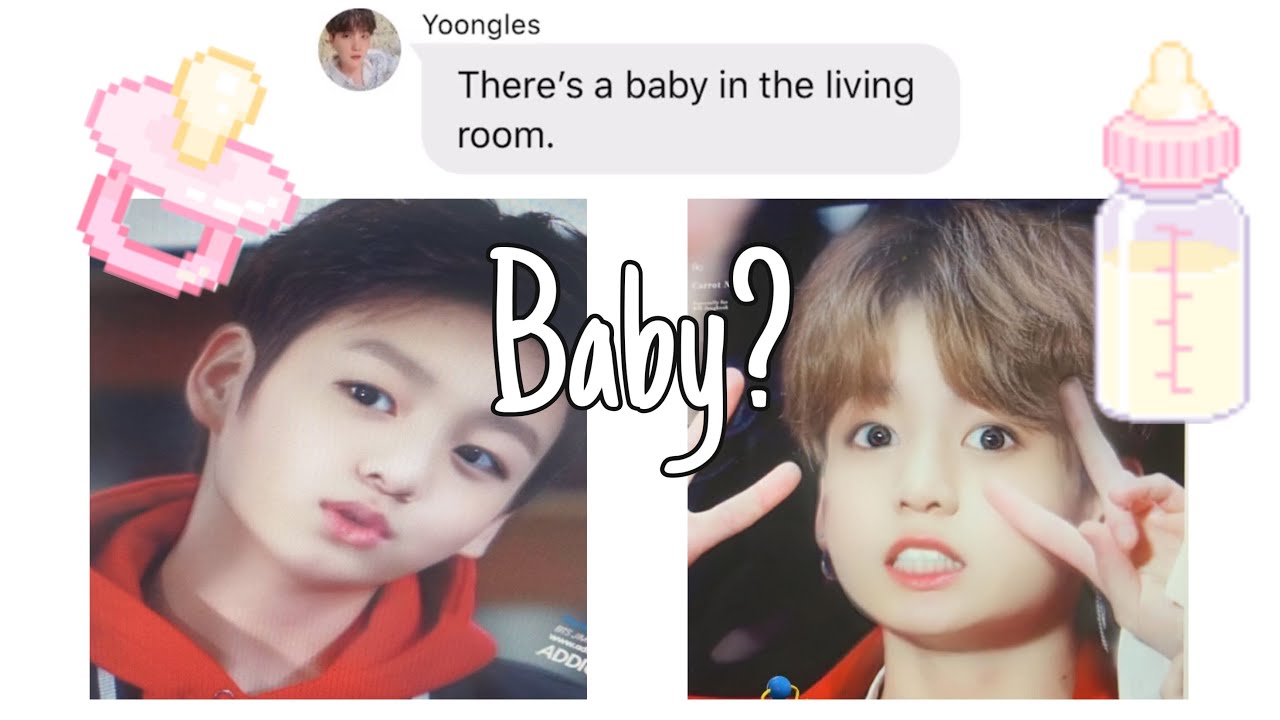 BTS Texts- Jungkook turned into a baby?! 😱🍼