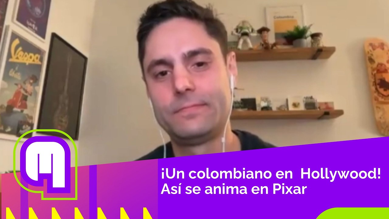 Luis Uribe, el colombiano que brilla en Hollywood y revela cómo es trabajar con Pixar🎬✨