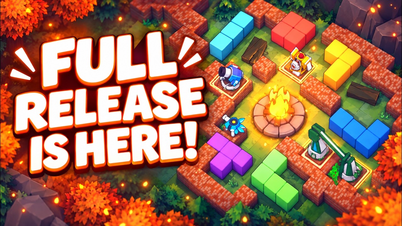 What If TETRIS Was a Tower Defense Roguelike?! | Emberward