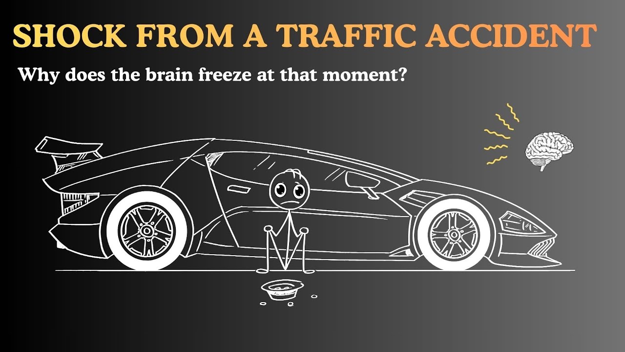 To recover from the shock of a traffic accident