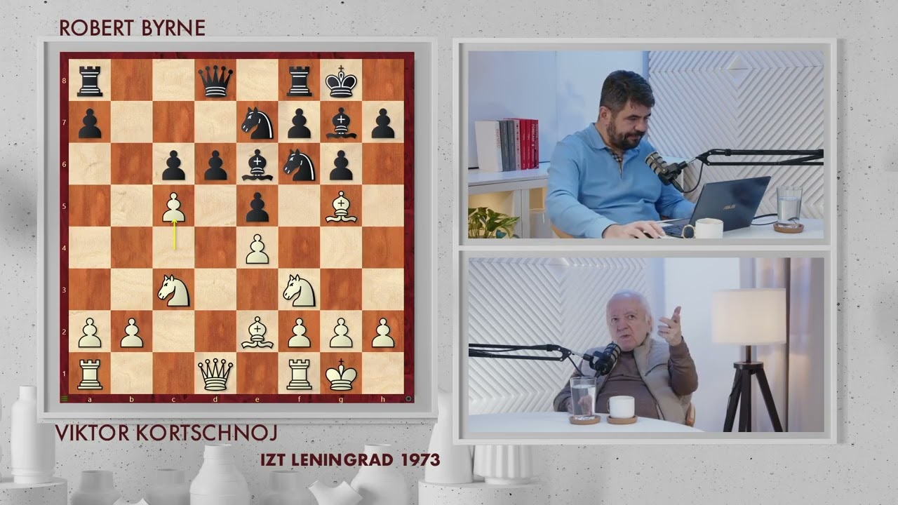 Виктор Корчной против Роберта Бирна - Изт Ленинграда, 1973 г.