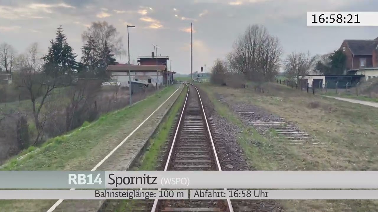 #054 | Führerstandsmitfahrt | RB14 Parchim - Ludwigslust | Nebenbahn in MeckPomm, Teil 3