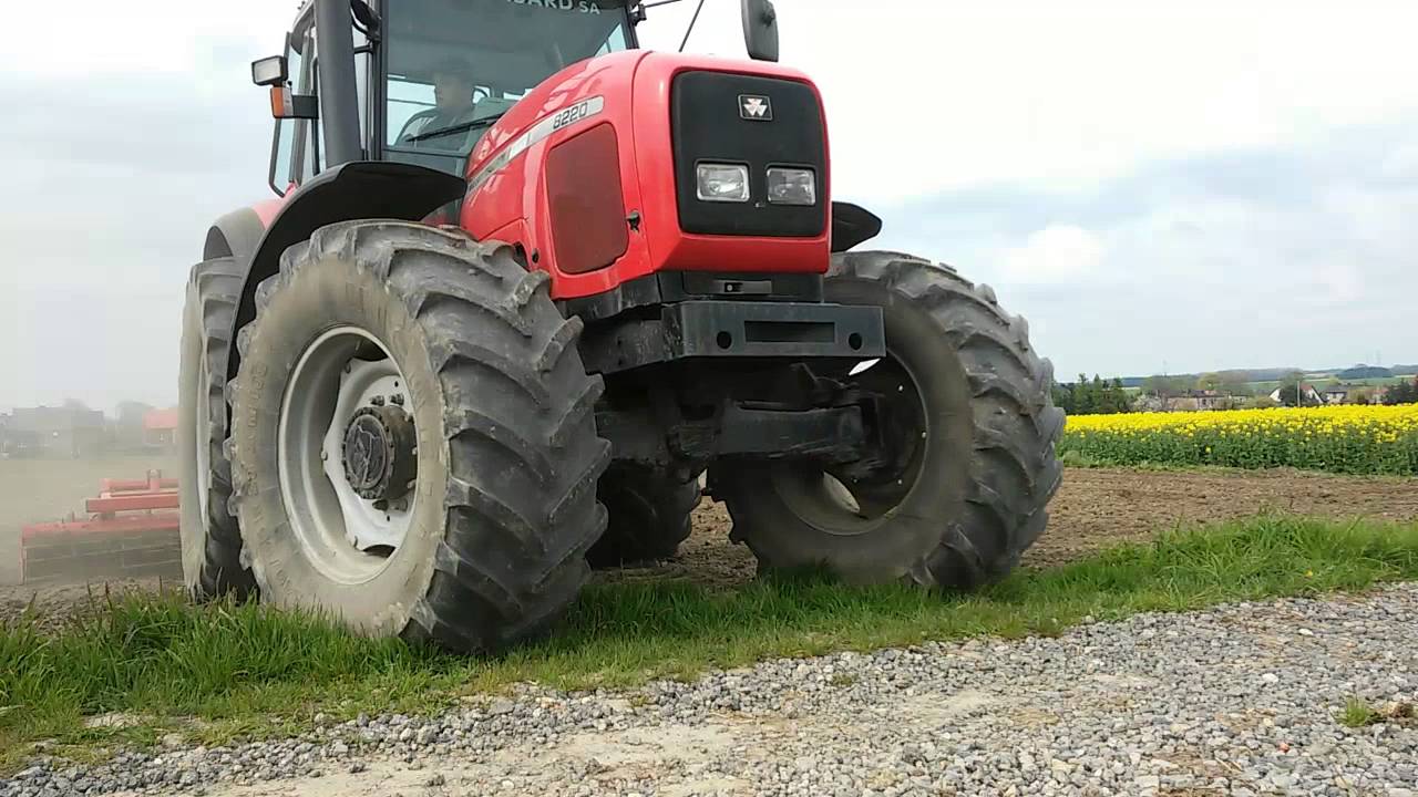Siew Kukurydzy ☆ Ursus C-385 ☆ Massey Ferguson 8220