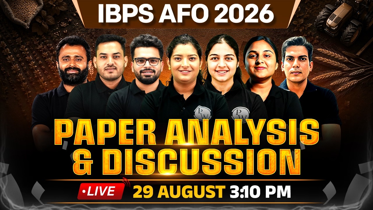 IBPS AFO 2026 Paper Analysis 🔥 | Complete Exam Discussion | Questions, Difficulty Level