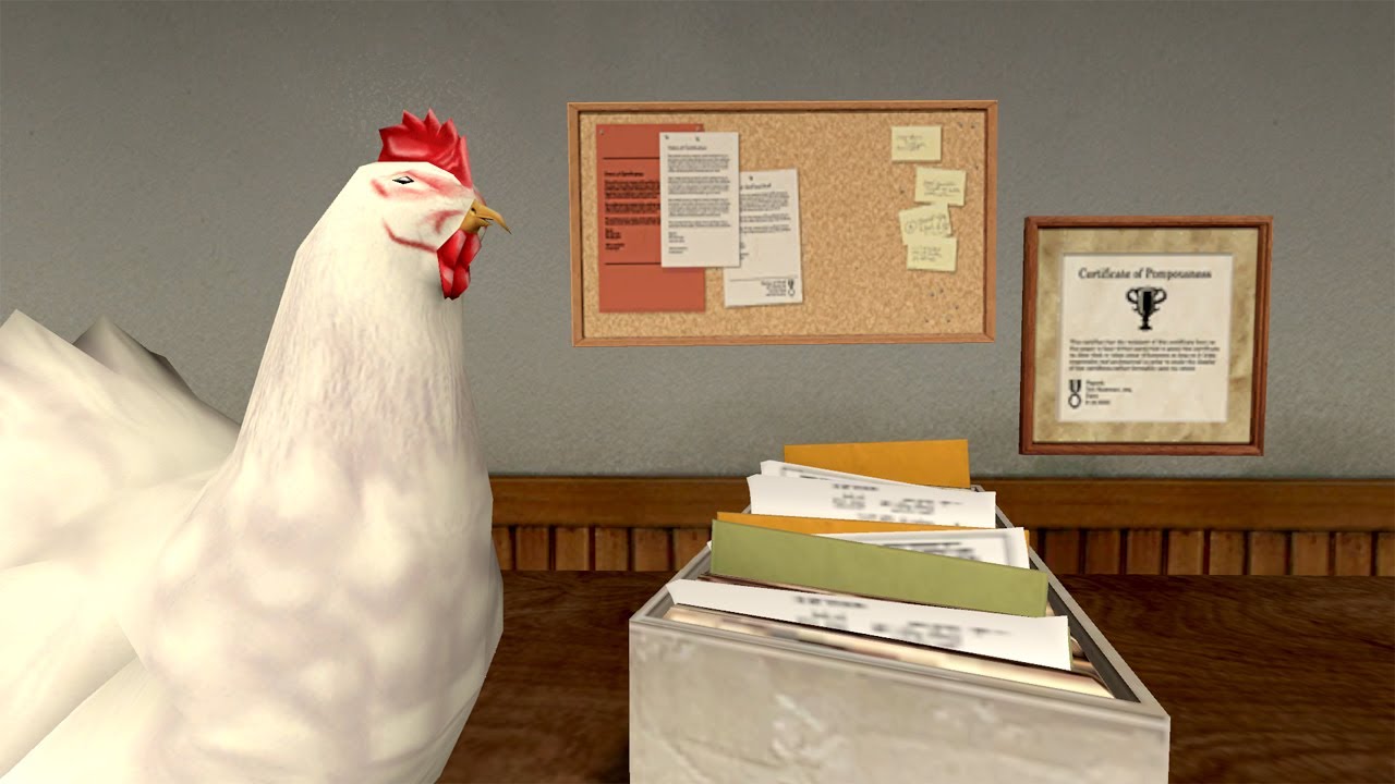 БИЗНЕС-КУРИЦА (Проблемы в городе террористов)