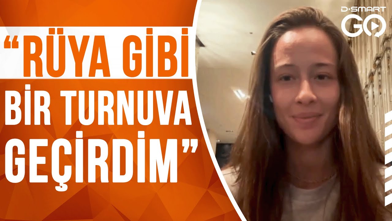 Milli Tenisçi Zeynep Sönmez, D Smart'a Konuştu 