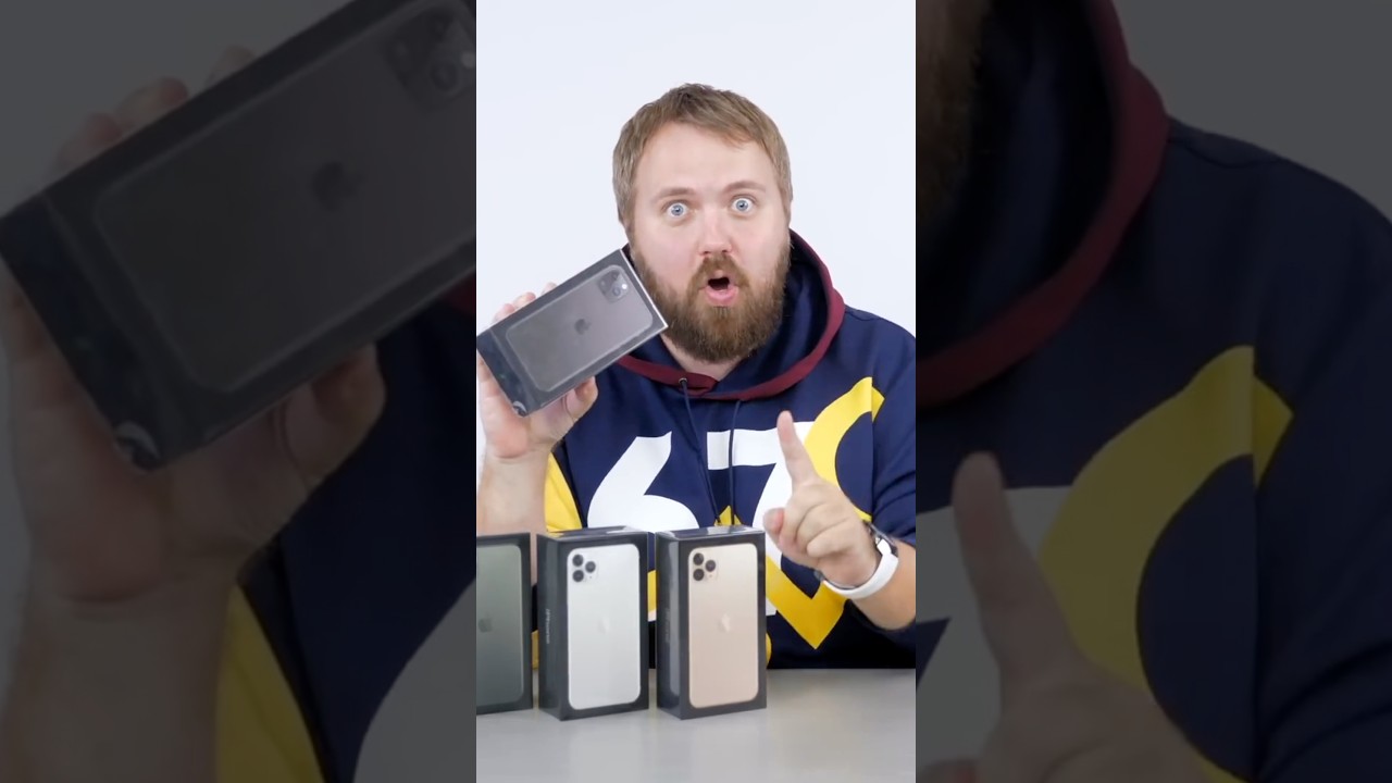 Распаковка всех iPhone!