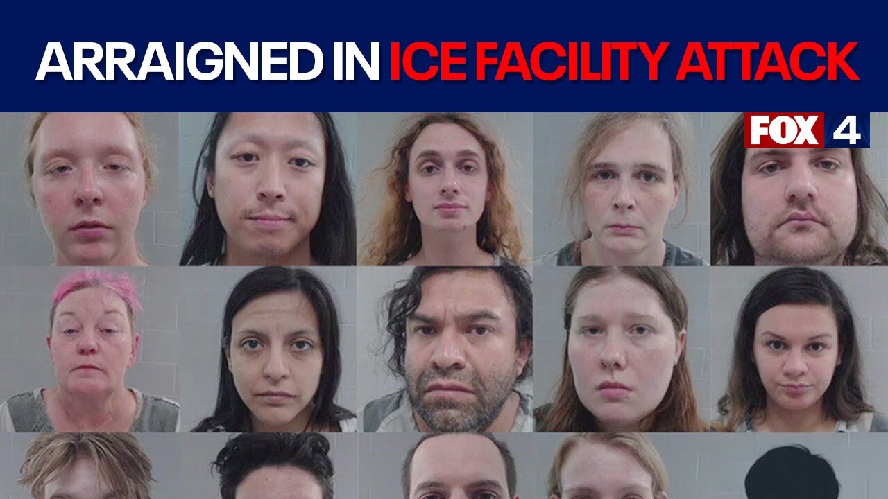 6 women arraigned on charges for Alvarado ICE attack