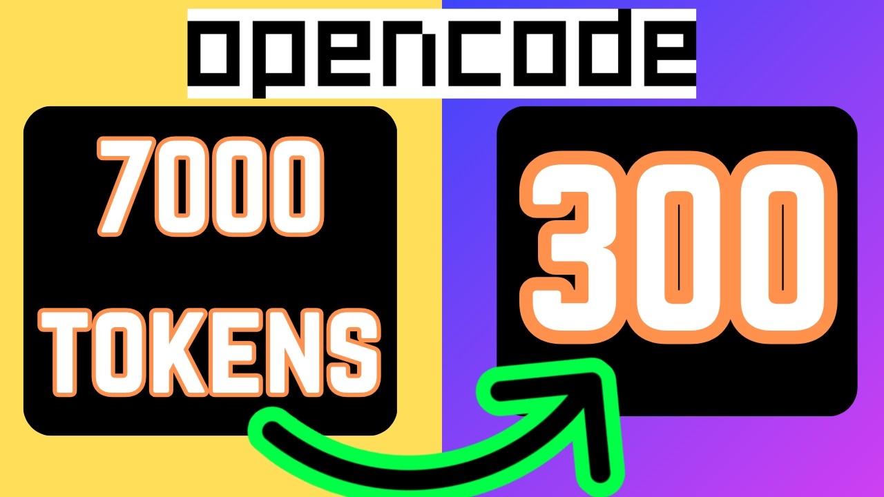Я сократил использование токенов в OpenCode на 96% &mdash; рассказываю как