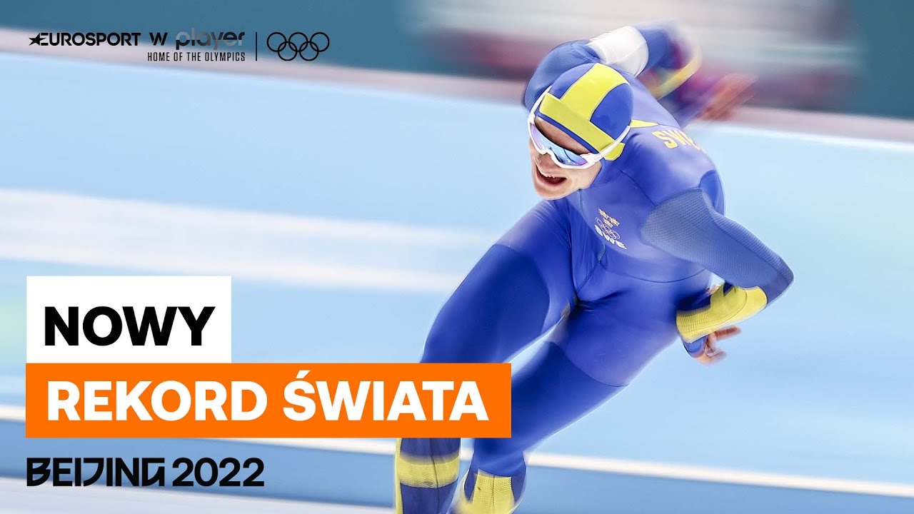 Nils van der Poel pobił własny rekord świata i zdobył złoty medal w wyścigu na 10000 m!