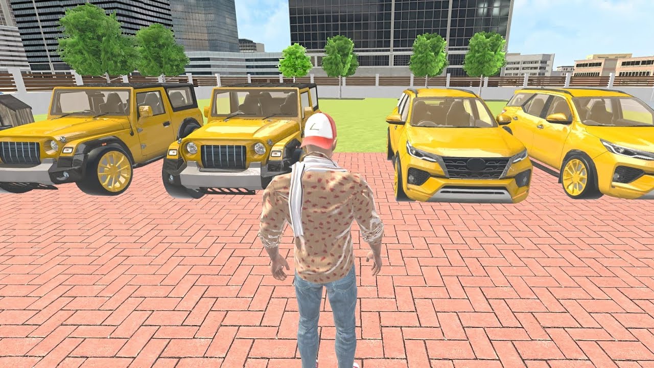 🎮Rishu Order By2️⃣Gold Thar And2️⃣Gold Fortuner In Indian Theft Auto 