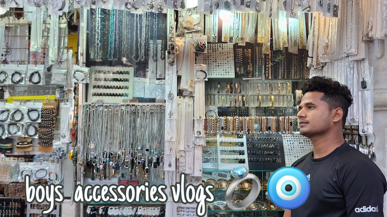 boys accessories vlogs 💍🧿 [Mumbai  CST]