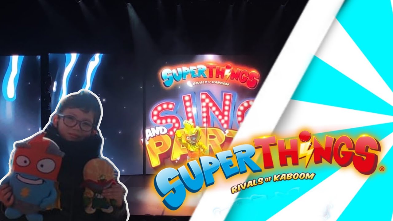 Superthings live/ sing anda party.                                         PARTE 1