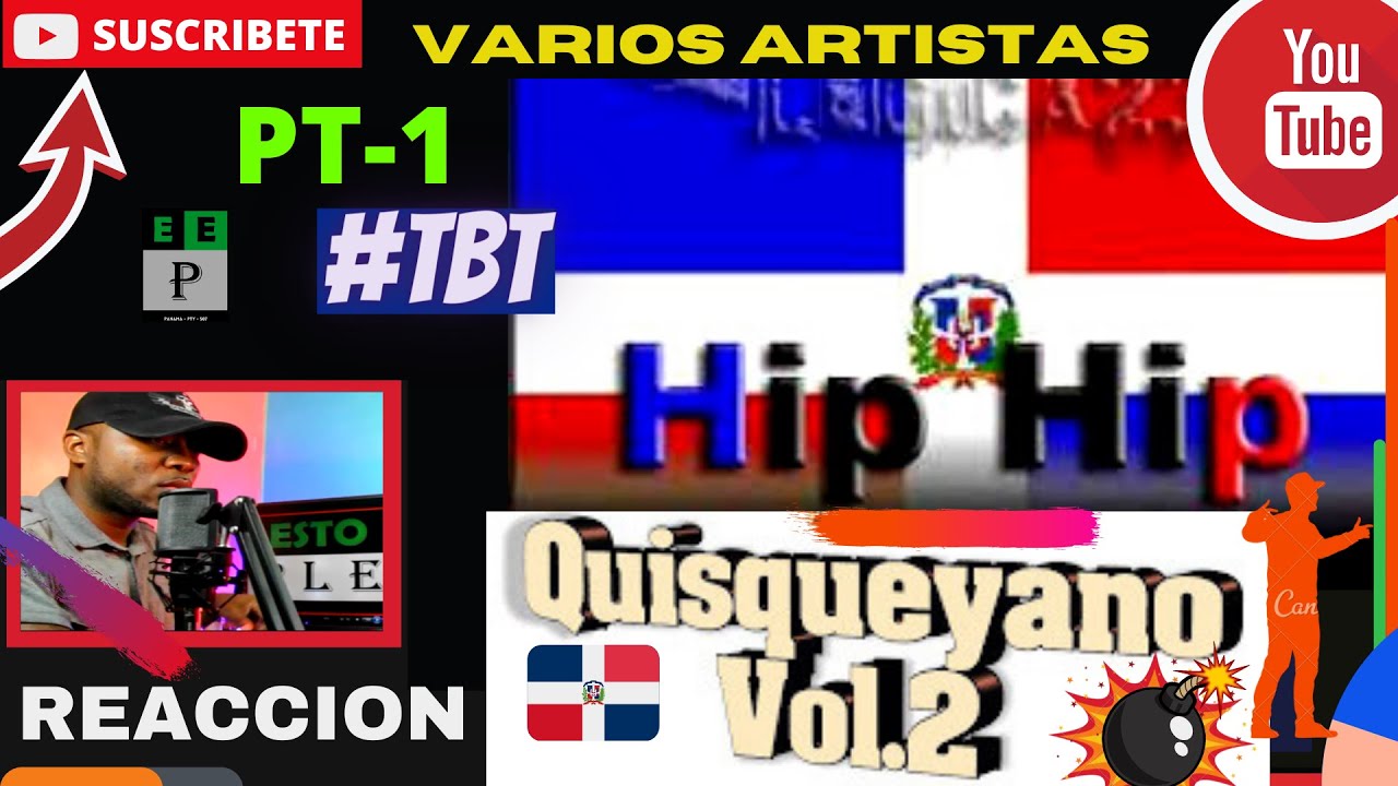 |PANAMEÑO REACCIONA|  Quisqueyano Vol 2 - PT.1 [Rap Dominicano]  #TBT #RapDominicano