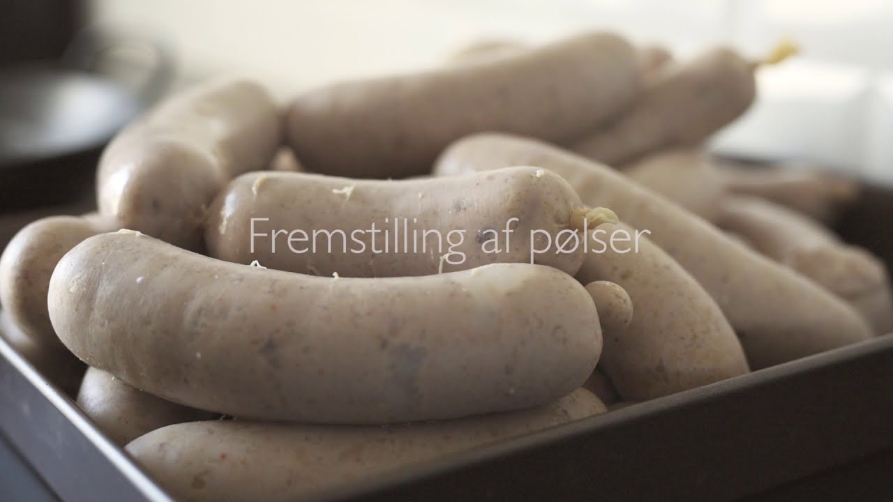 Pølsemageri med manuel pølsestopper