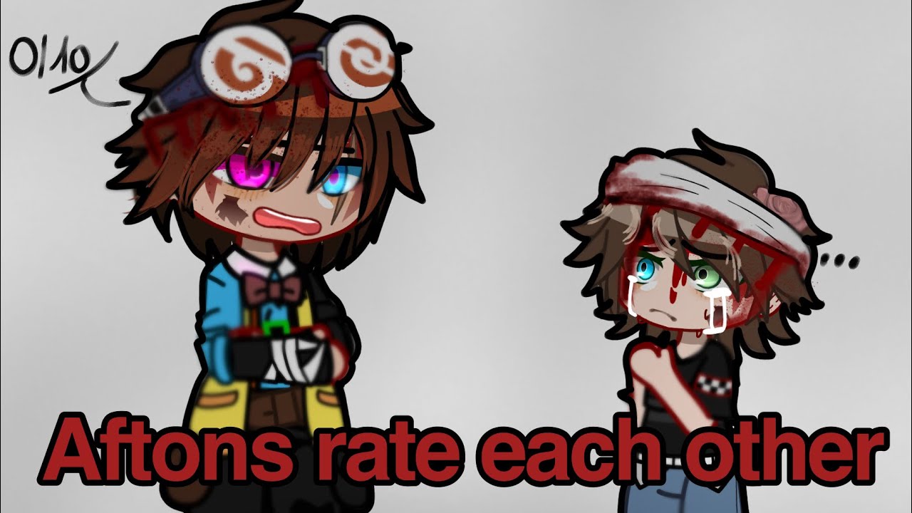 Aftons rate each other // Gacha Meme [Fnaf] Afton family