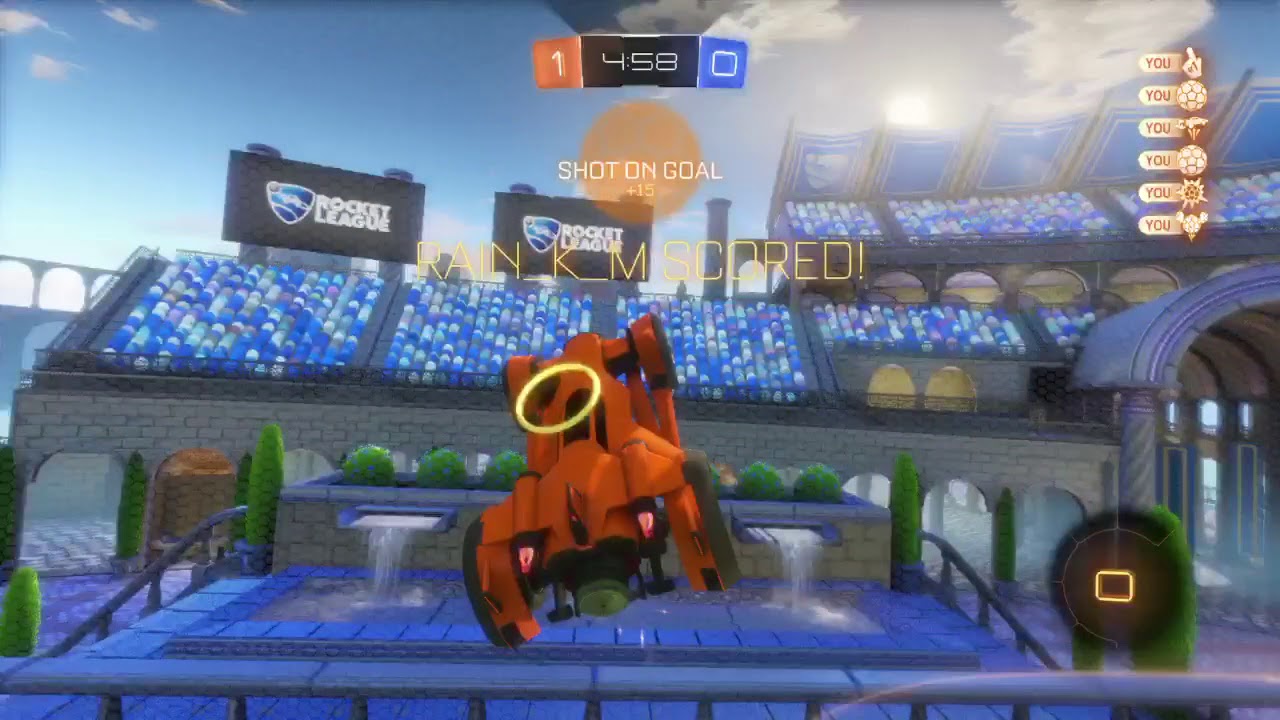 Rocket league: Easy method for Aerial Goal Trophy Guide Sky High