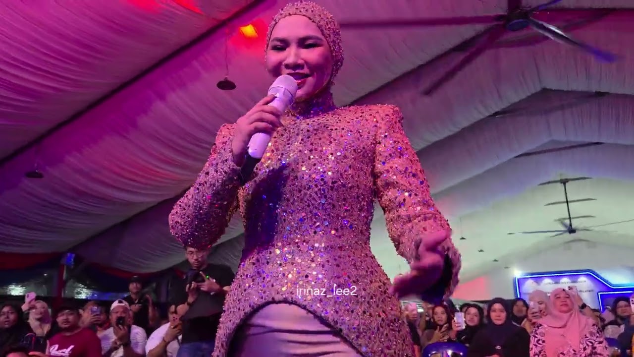 Fan Melaka yang paling excited jumpa Aina Abdul | Terus Hidup | Konsert D'bendang Melaka 2025