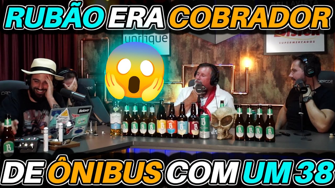 RUBÃO era cobrador de ÔNIBUS com um 38