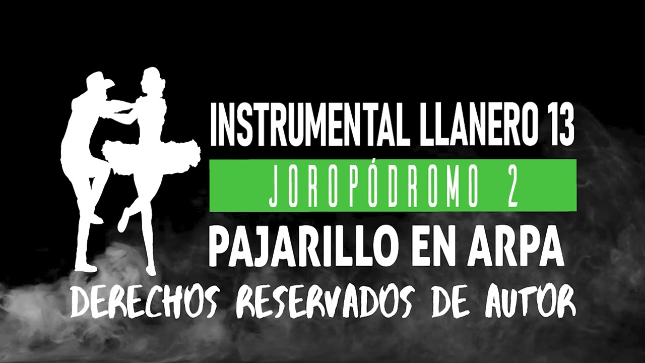 INSTRUMENTAL LLANERO 13 - PISTA 2 PARA JOROPÓDROMO - PAJARILLO EN ARPA - CARDIO AL 100 %