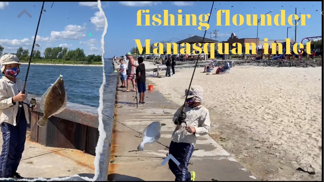 Fishing the Manasquan Inlet New jersey for Flounder