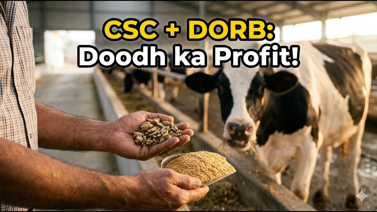 Cottonseed Cake aur DORB ka Secret- Dairy Farm ka Munafa Kaise Badhayein?