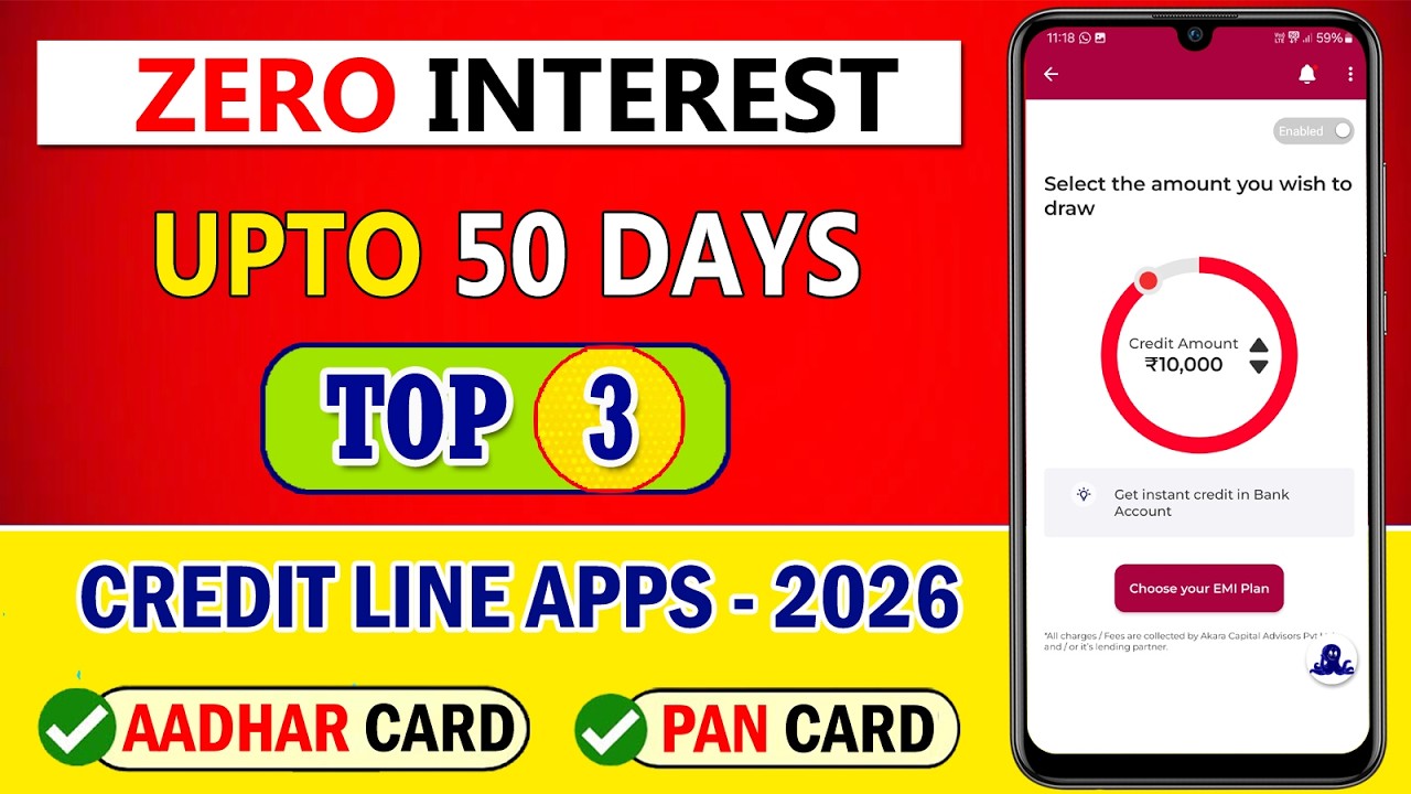 QUICK APPROVAL & ZERO INTEREST - Loan App Tamil - New Instant Online Loan App 2026 | Creditline Apps