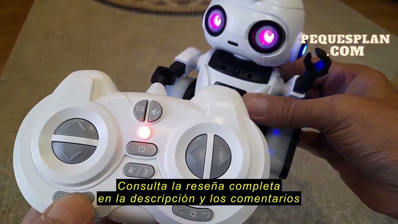 Reseña del Aikmi Robot Juguetes Niños, Robot Niños Recargable con Proyector Estrellas Infantil, Sens