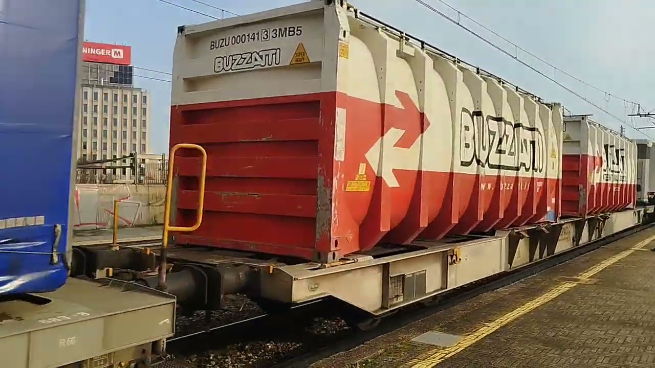 E193 338 Db Cargo Fahrt Dbci Tec Brescia ➡️ Chiasso ➡️ Rotterdam a Milano Lambrate 31/01/26