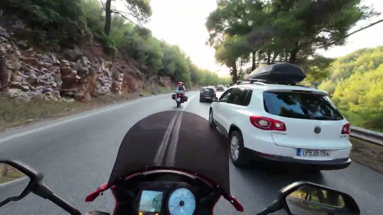 Ducati Multistrada 1000DS (RAW) - Φράγμα Μαραθώνα προς Πεντέλη