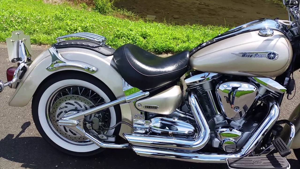 YAMAHA  xv1600  wildstar　カスタムマフラー音