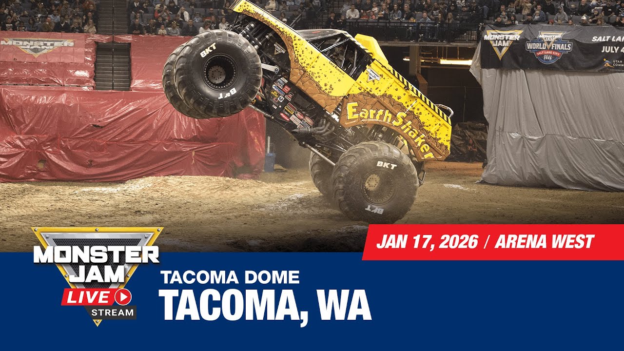 Monster Jam: Tacoma, WA - 2 (Full Event) | Jan 17, 2026 | Arena West