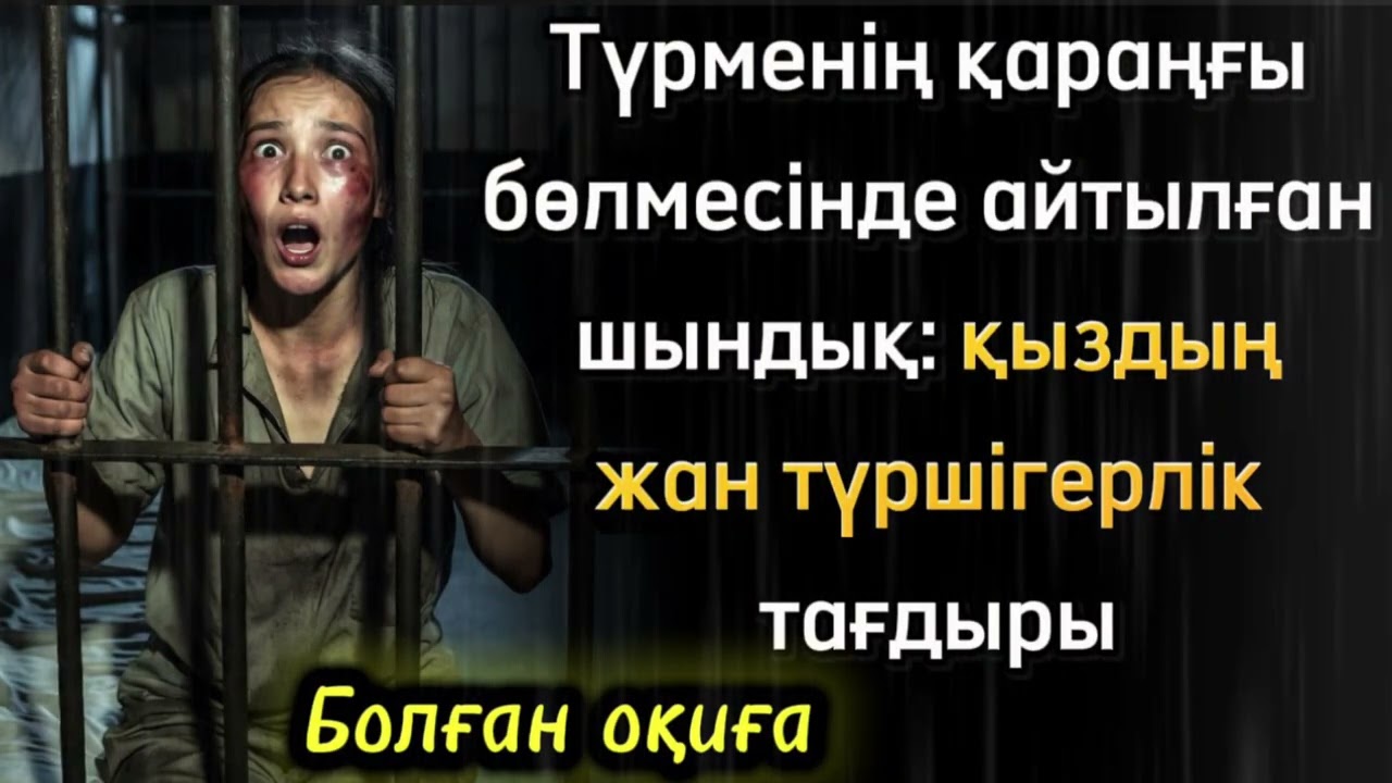 Түрменің қараңғы бөлмесінде айтылған шындық. Қыздың жан түршігерлік тағдыры. Өзгеге ой салатын оқиға