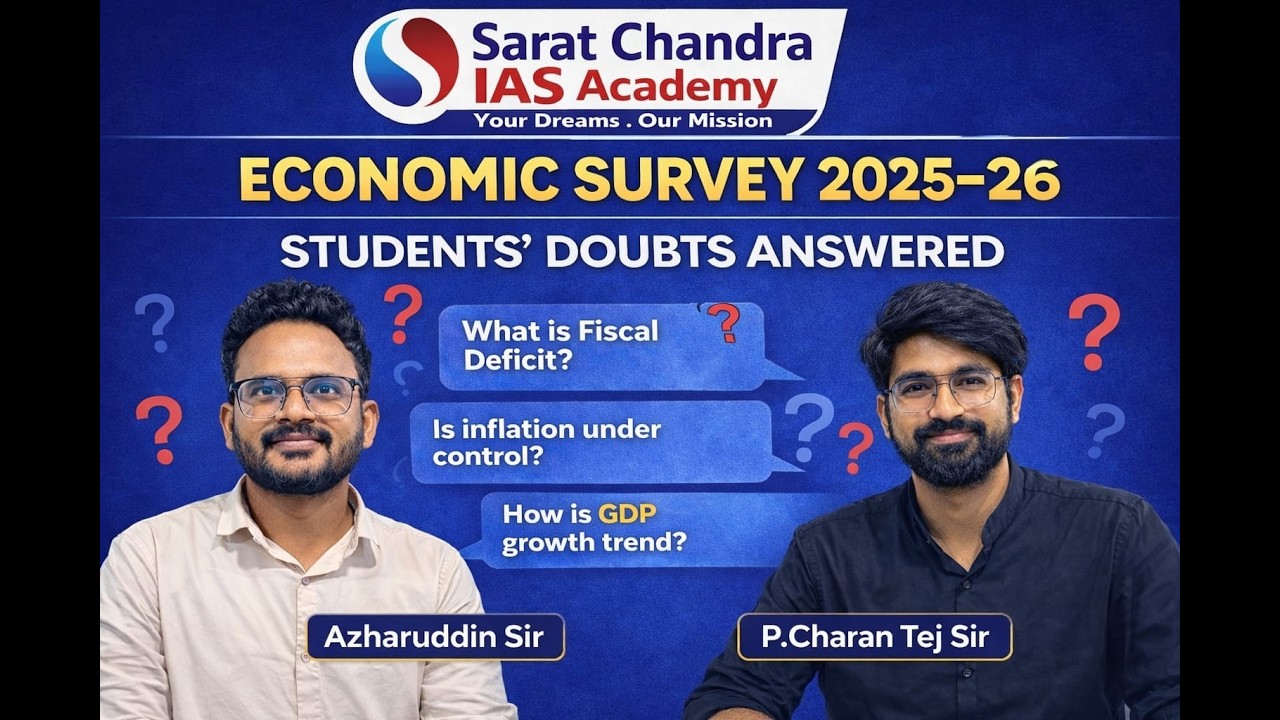 2026 Economic Outlook What You Need to Know NOW | Sarat Chandra IAS Academy