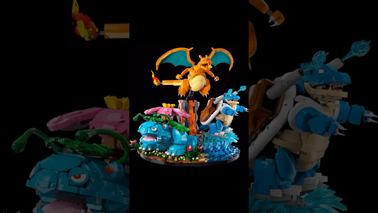 LEGO Pokemon || Venusaur, Charizard and Blastoise
