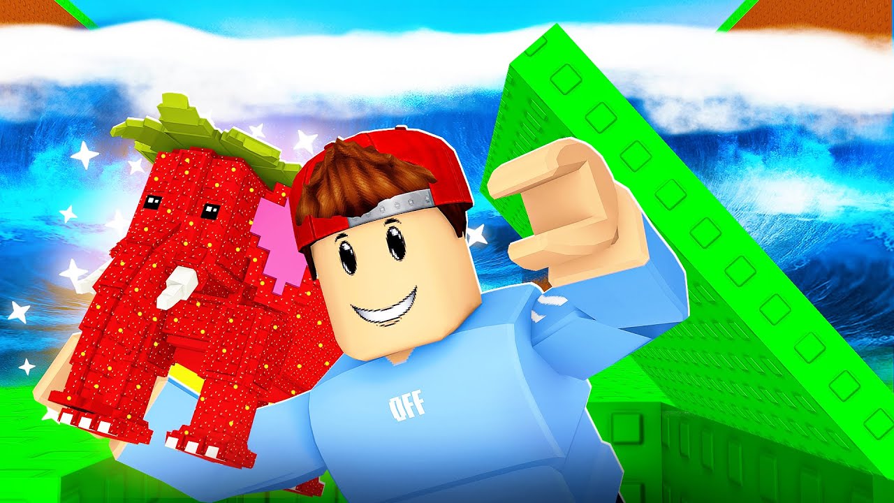 ADMIN STRAWBERRY ELEPHANT in Escape the Tsunami for Brainrots!