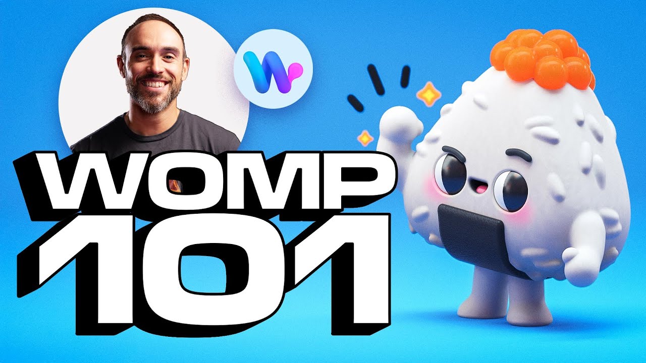 Create 3D models in your web browser! | Womp 101