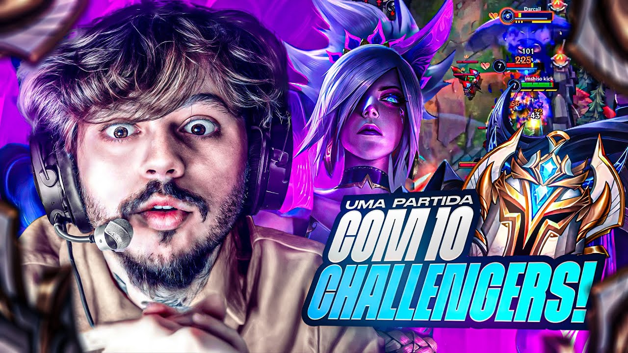 10 CHALLENGERS NA PARTIDA - WILD RIFT