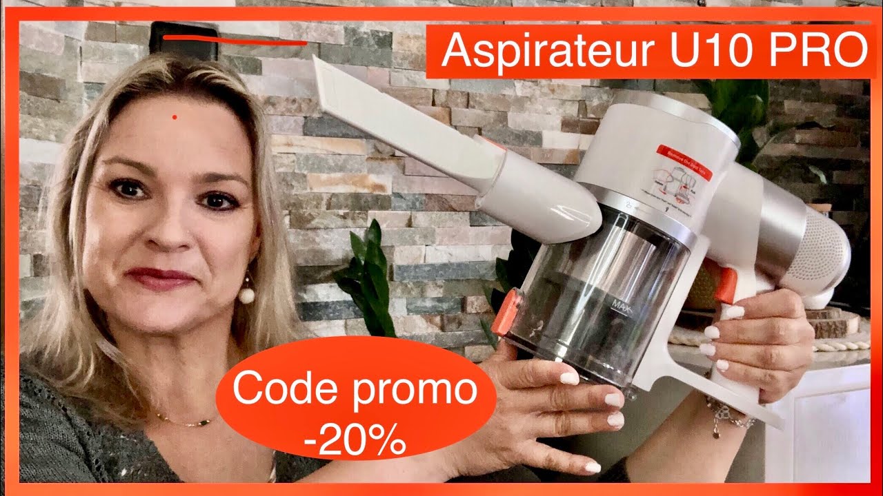 ULTENIC U10 PRO Aspirateur balai sans fil + code promo -20% #CleanwithUltenic #springcleaning