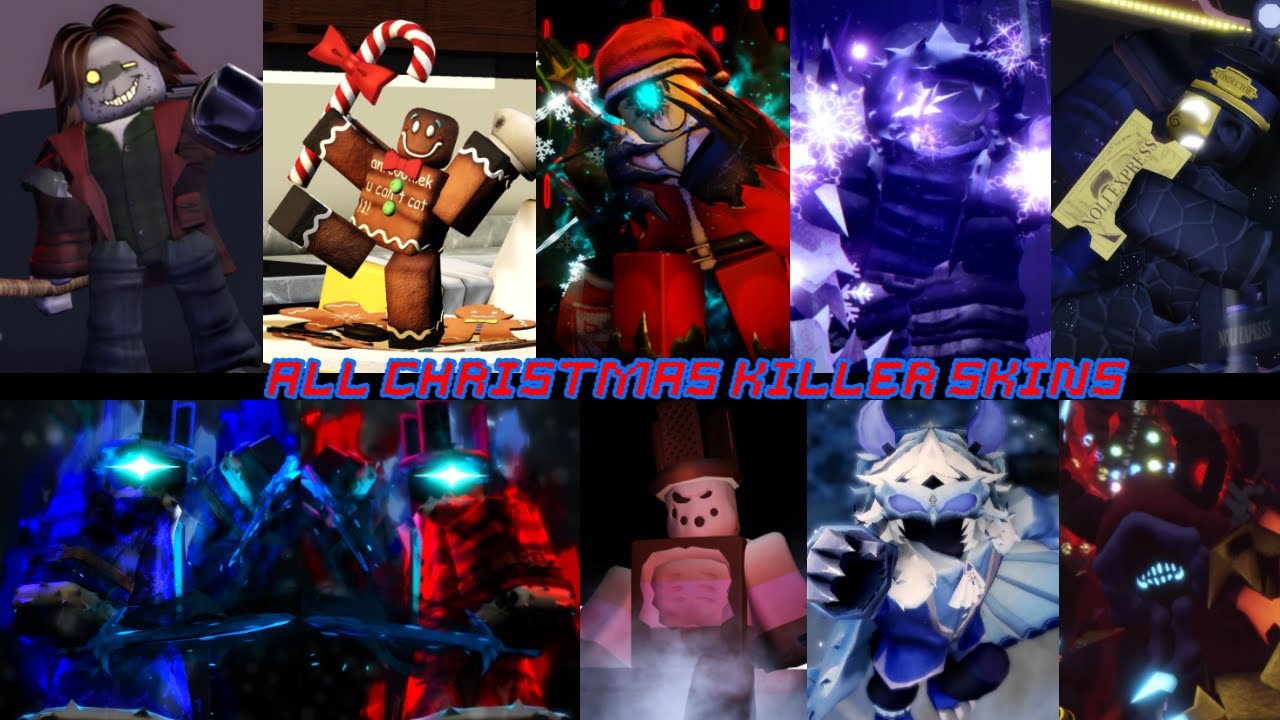 All Christmas killer skin (Roblox Forsaken) READ DESC