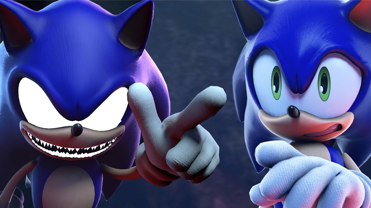 Sonic Meets Sonic.EXE [SFM Animation - Я &ndash; смерть, без прикрас! Пародия на 
