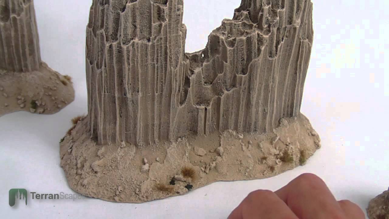 TerranScapes - Desert Buttes and Large Mesa - Wargame Terrain